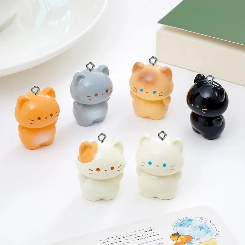 Resin Art Notes - 10 Pack Sweet 3D Standing Kitten
