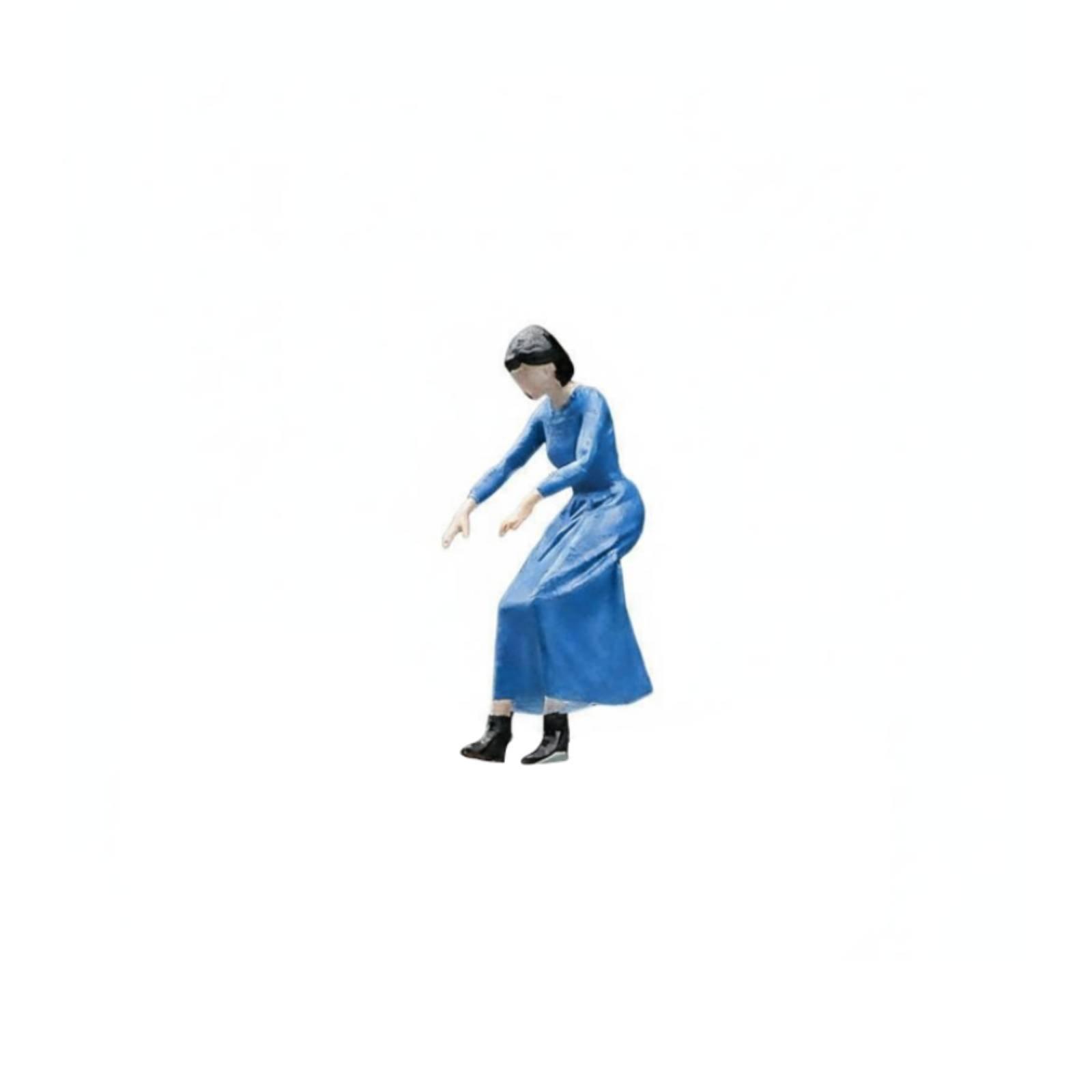 Resin Artist - Miniature Piano Figure Artistic Design Resin