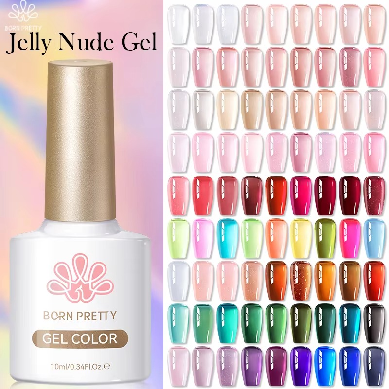 Resin Art Varnish - BORN PRETTY 10ml Jelly Nude Gel