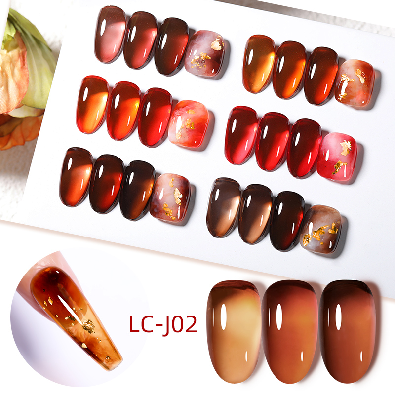 LILYCUTE 7ML Thạch Hổ Phách Ge - đánh giá và giá Resin Art Varnish