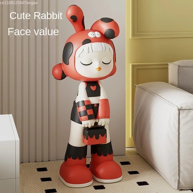 Art Cartoon Girl Statue Indoor - đánh giá và giá Resin Art Home Decor