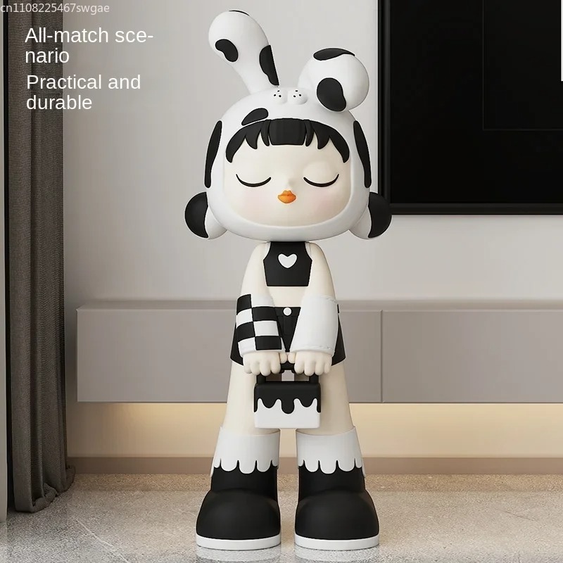 Art Cartoon Girl Statue Indoor - đánh giá và giá Resin Art Home Decor