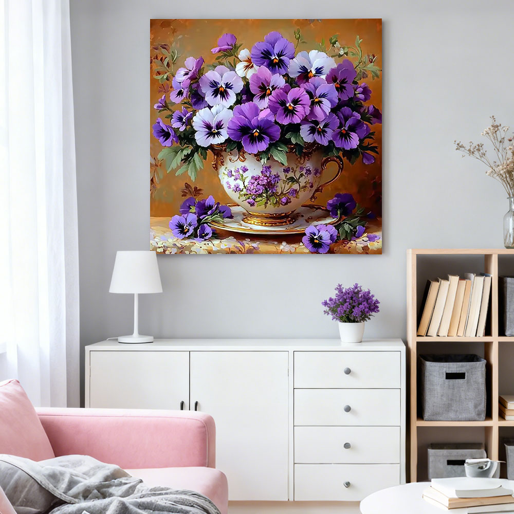 HUACAN 5D Diamond Mosaic Rose  - đánh giá và giá Resin Art Wallpaper