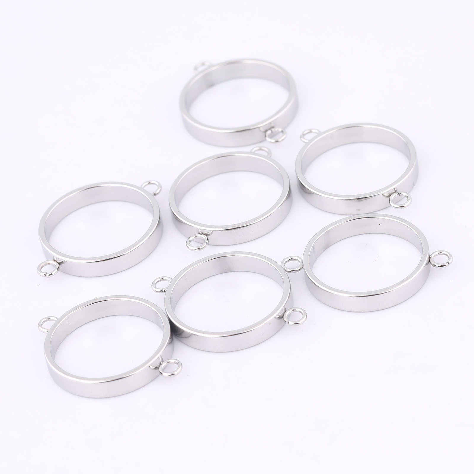 10pcs Stainless Steel 14mm Ope - đánh giá và giá Resin Art Notes