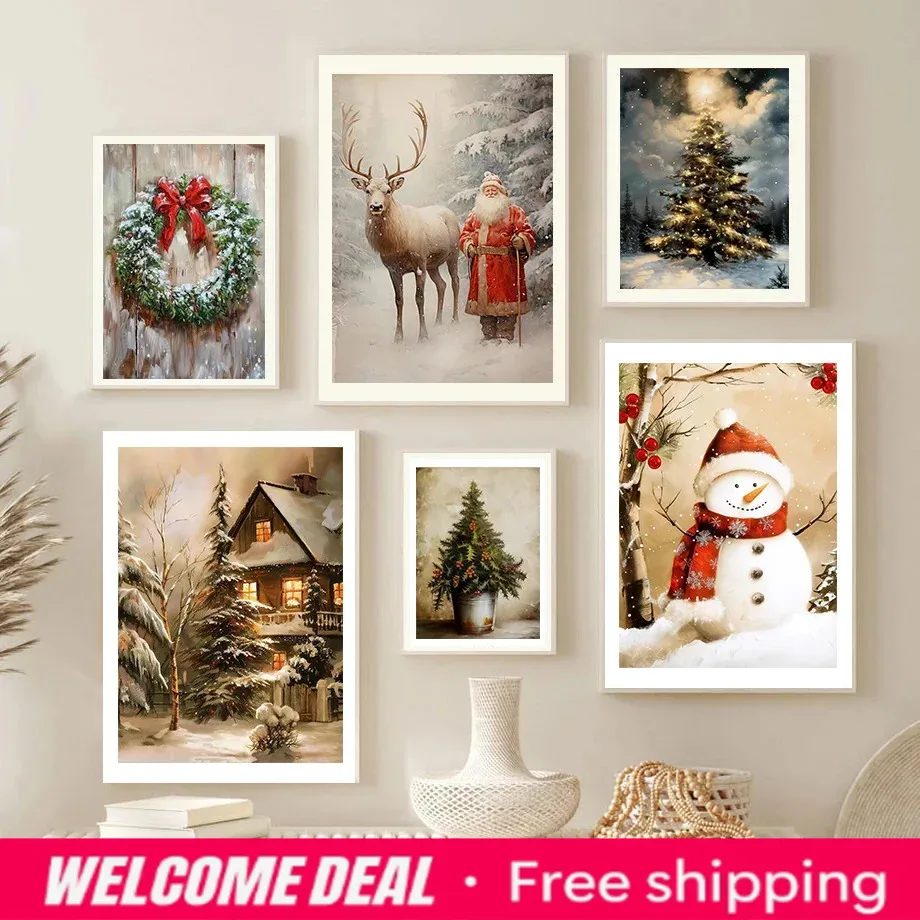 Christmas Decor Gift Christmas - đánh giá và giá Resin Art Home Decor