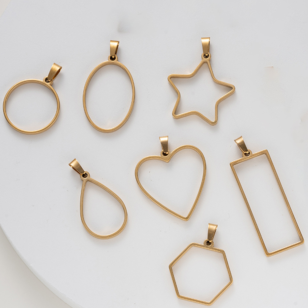 5pcs Stainless Steel Open Back - đánh giá và giá Resin Art Notes