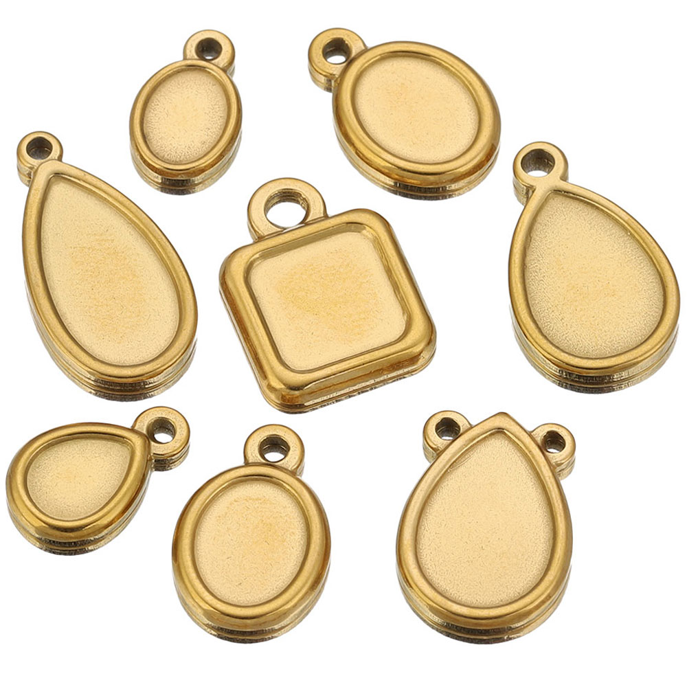 5pcs Stainless Steel Square Dr - đánh giá và giá Resin Art Notes