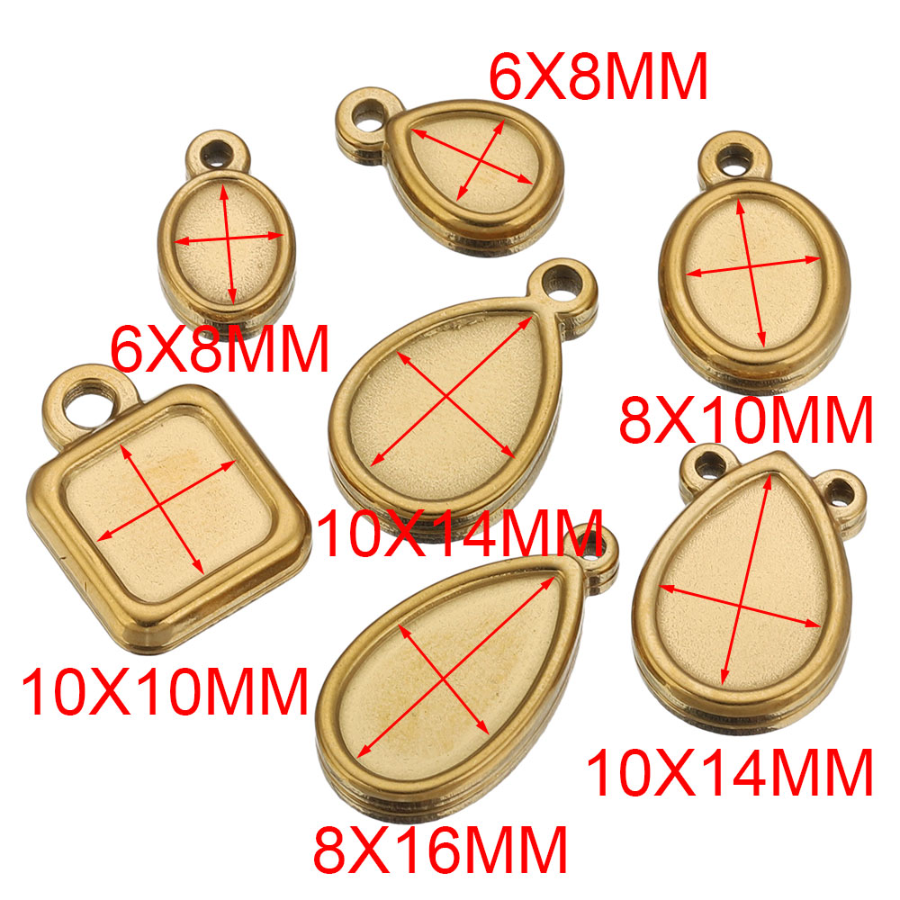 5pcs Stainless Steel Square Dr - đánh giá và giá Resin Art Notes