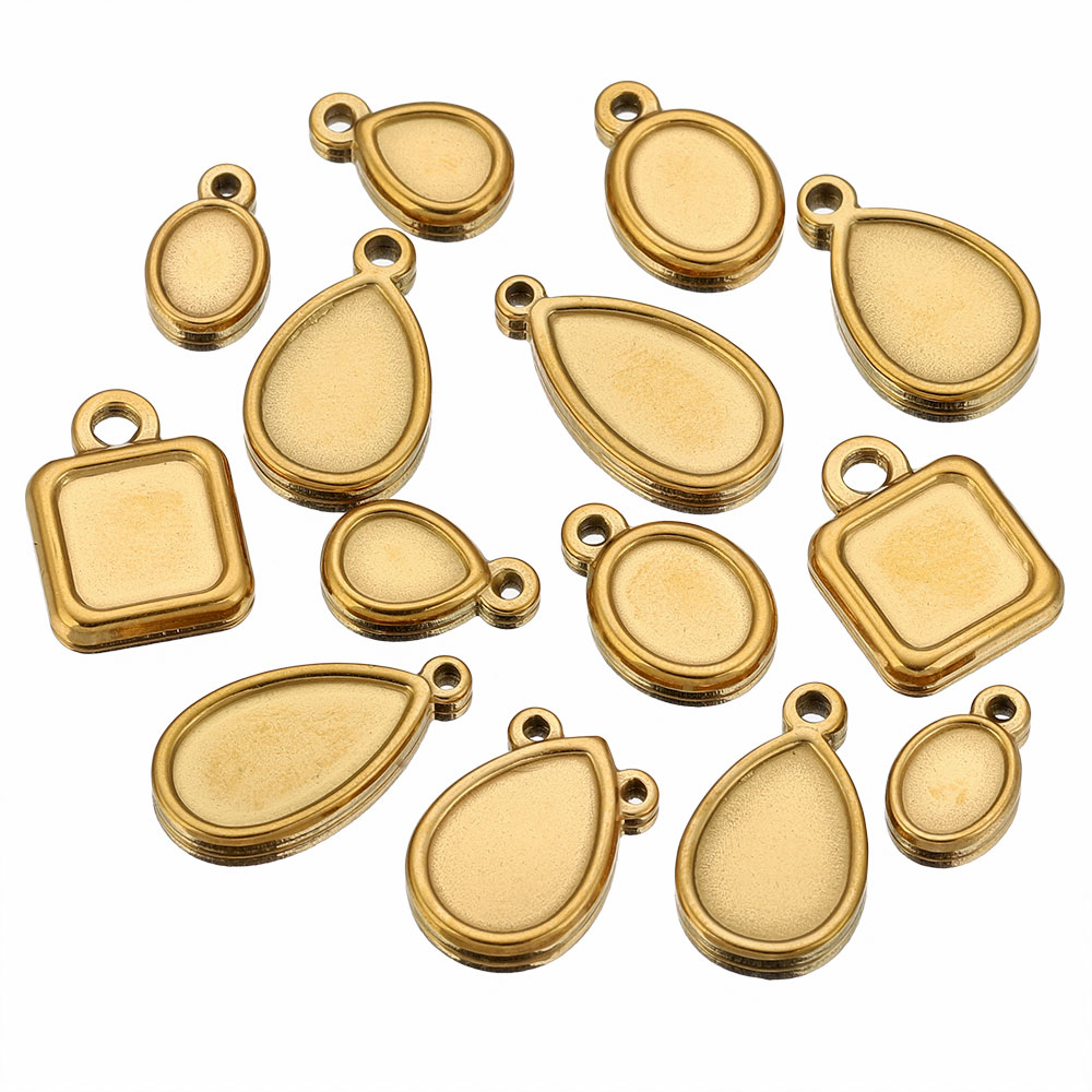 5pcs Stainless Steel Square Dr - đánh giá và giá Resin Art Notes