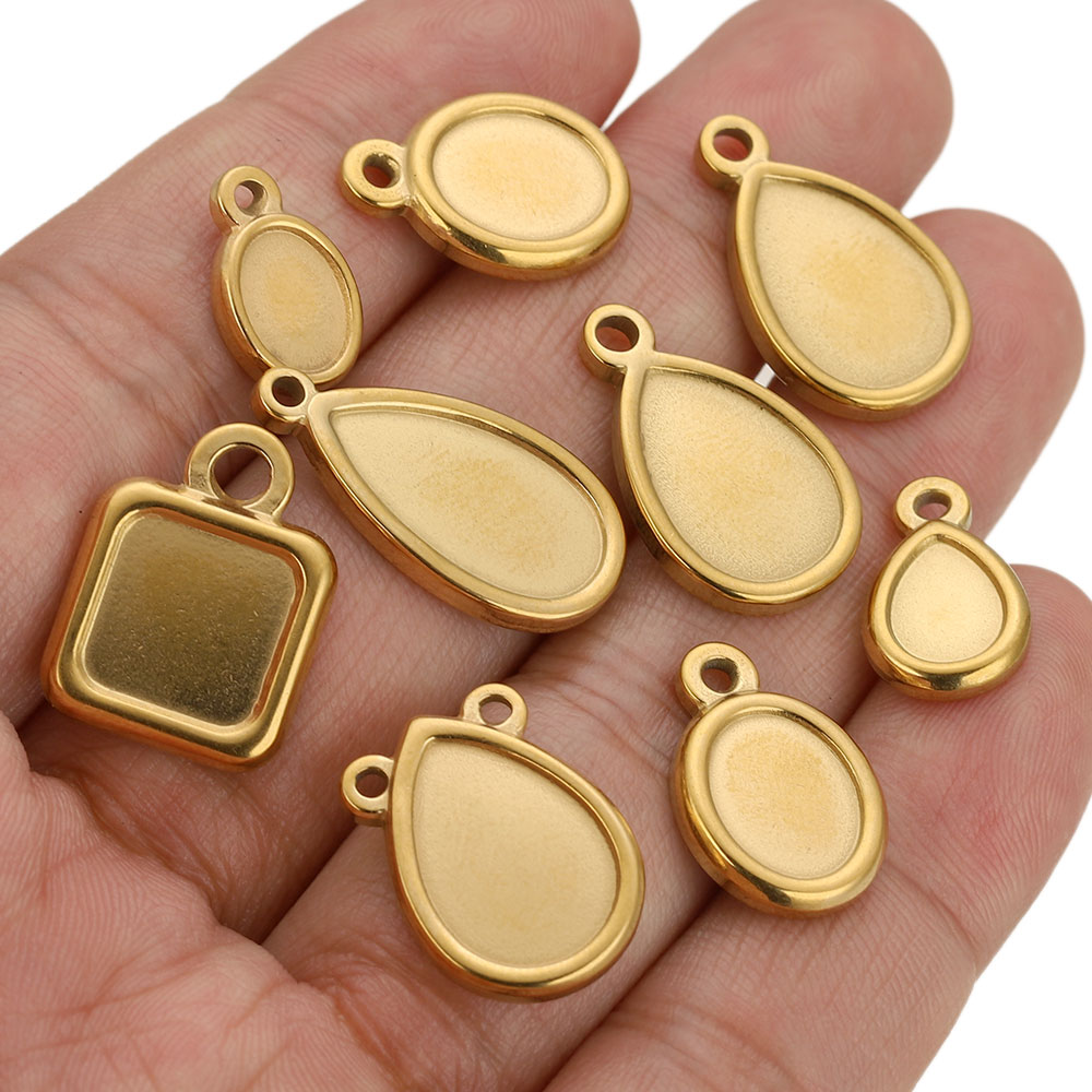 5pcs Stainless Steel Square Dr - đánh giá và giá Resin Art Notes
