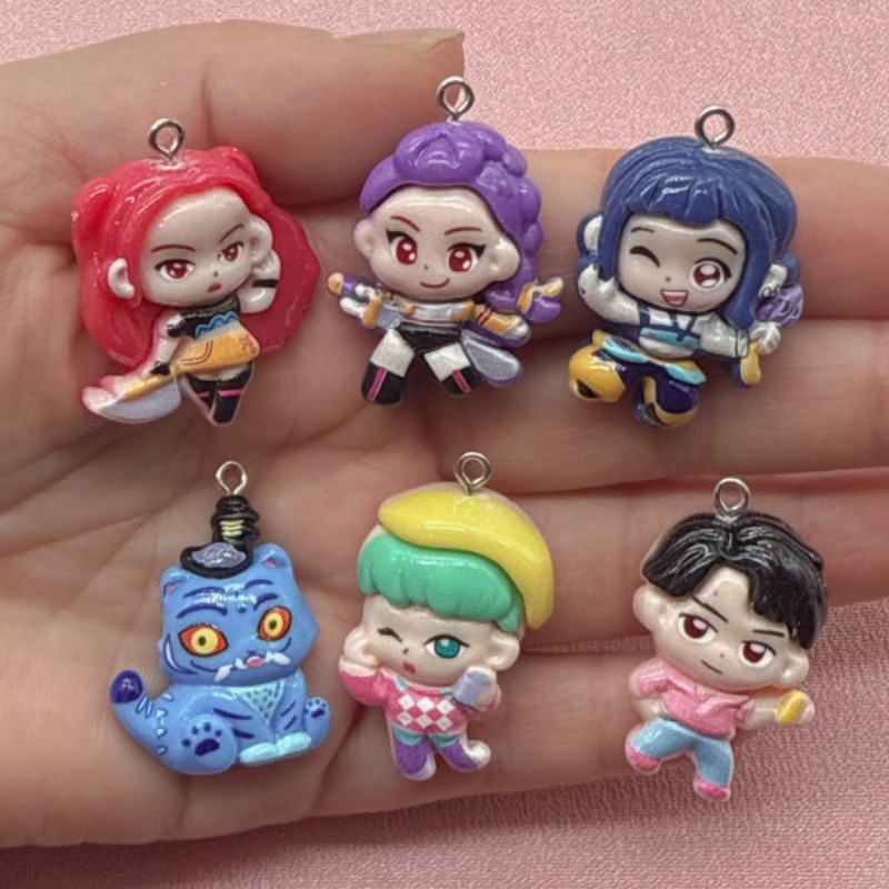 10pcs resin cartoon pendant, D - đánh giá và giá Resin Art Notes