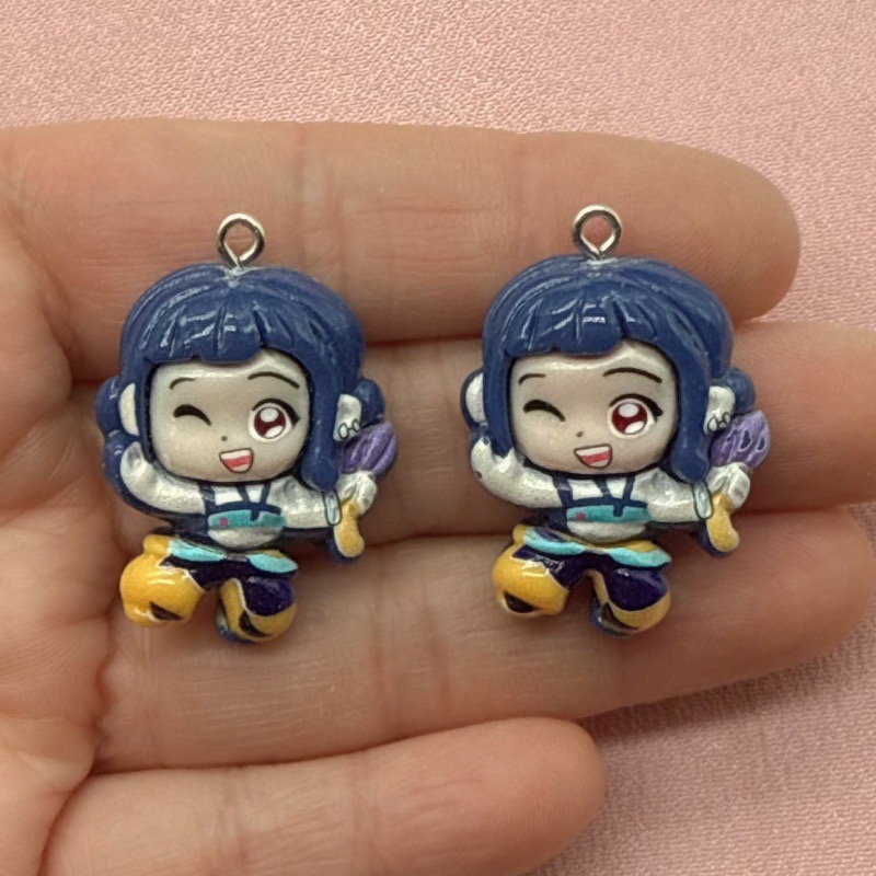 10pcs resin cartoon pendant, D - đánh giá và giá Resin Art Notes