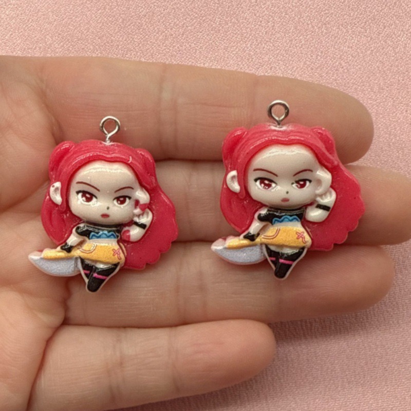 10pcs resin cartoon pendant, D - đánh giá và giá Resin Art Notes