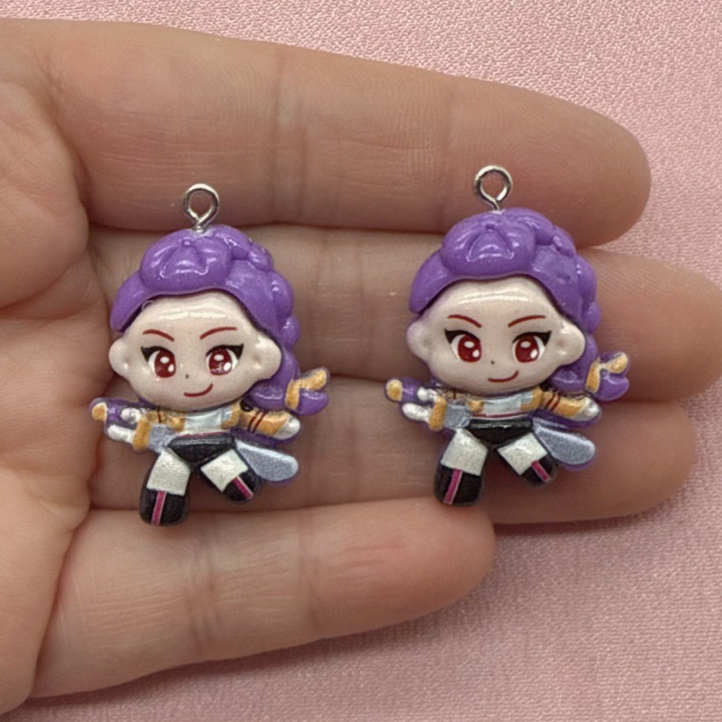 10pcs resin cartoon pendant, D - đánh giá và giá Resin Art Notes