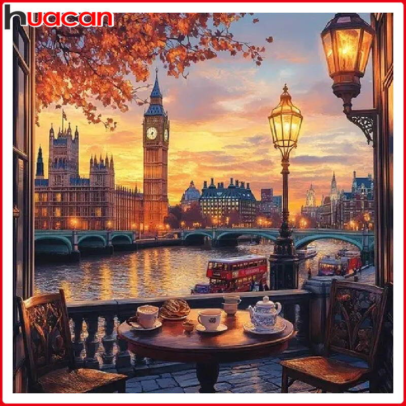 Huacan City Autumn Landscape D - đánh giá và giá Resin Art Wallpaper