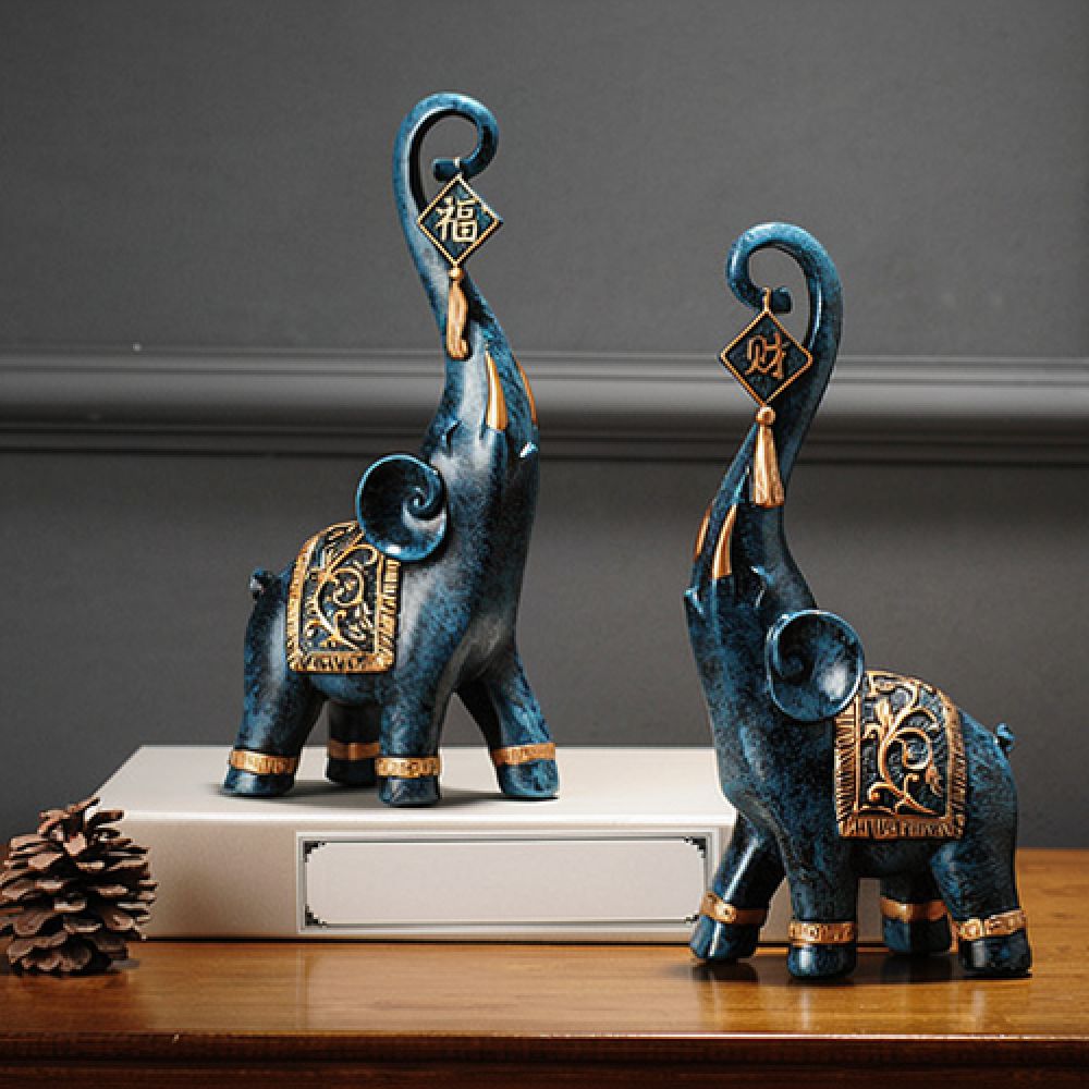 Abstract Resin Elephant Statue - đánh giá và giá Resin Art Business