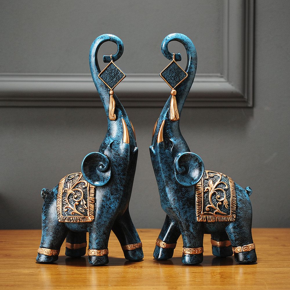 Abstract Resin Elephant Statue - đánh giá và giá Resin Art Business