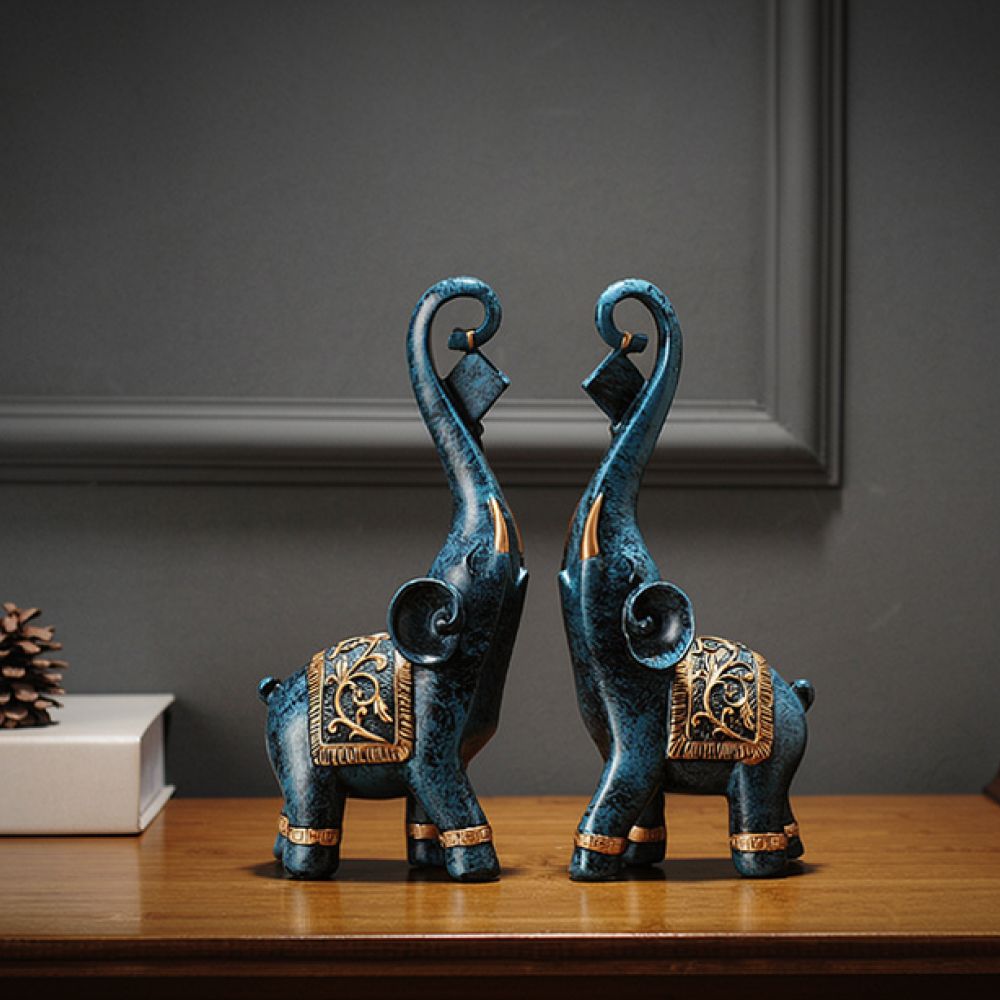 Abstract Resin Elephant Statue - đánh giá và giá Resin Art Business
