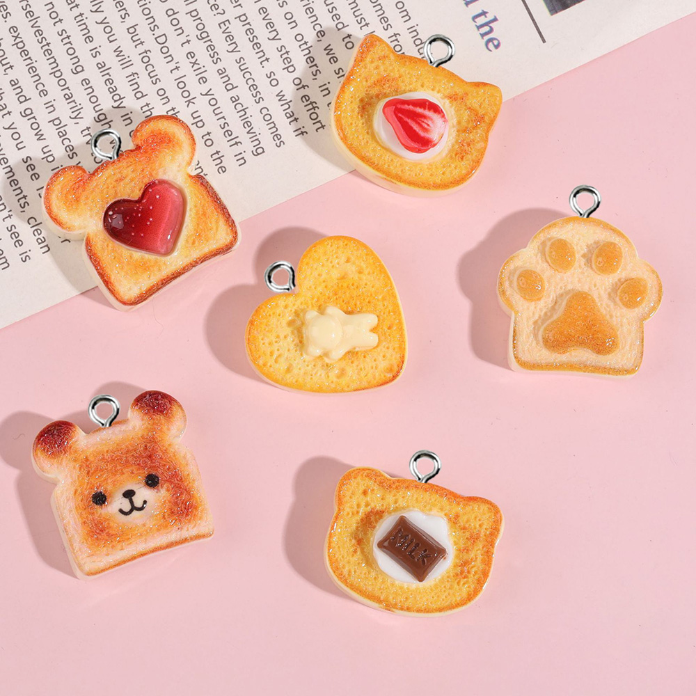10pcs Heart Bear Cat Animal Sh - đánh giá và giá Resin Art Notes