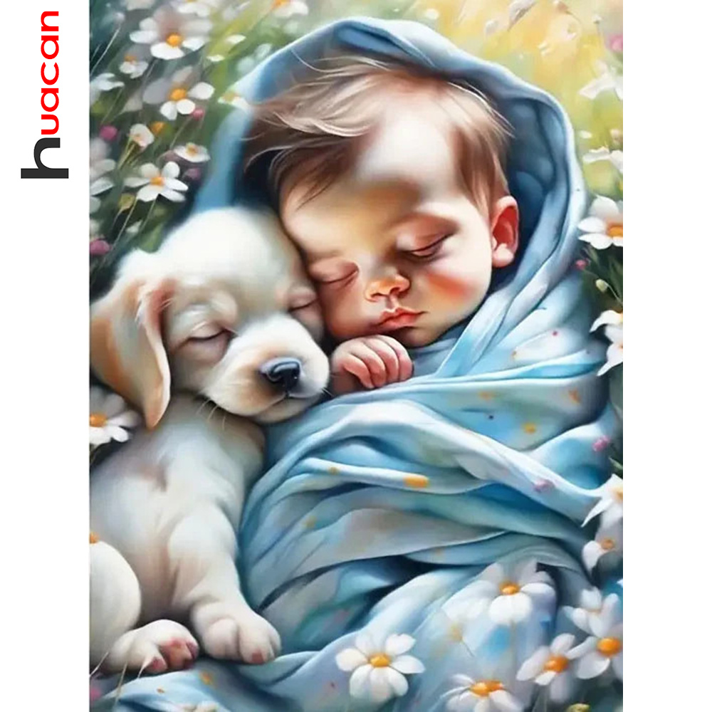 Huacan Diy Diamond Painting Po - đánh giá và giá Resin Art Wallpaper