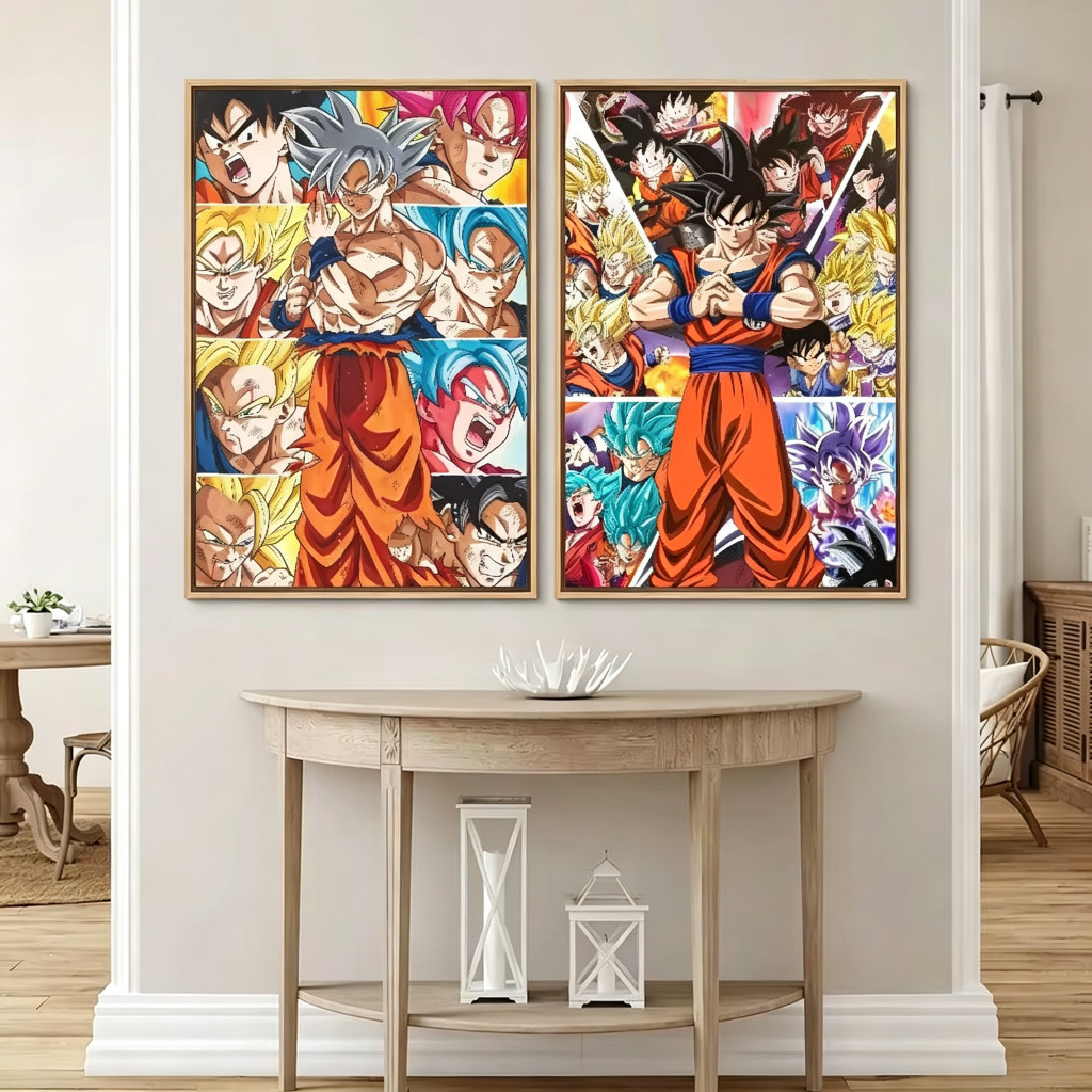 Dragon Ball Goku Anime 5D Full - đánh giá và giá Resin Art Goku