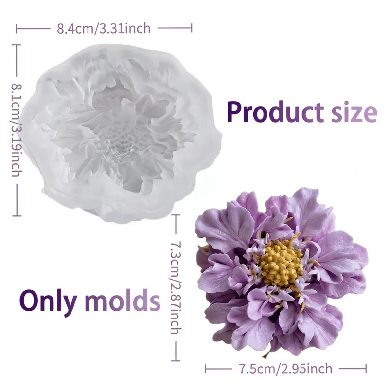 1 Dreamy Blue Potted Flower Si - đánh giá và giá Resin Artist
