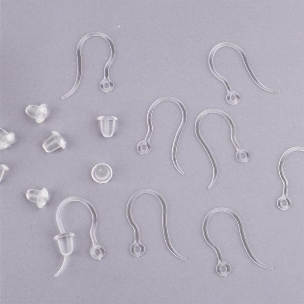 40pcs Clear Plastic Earring Ho - đánh giá và giá Resin Art Notes