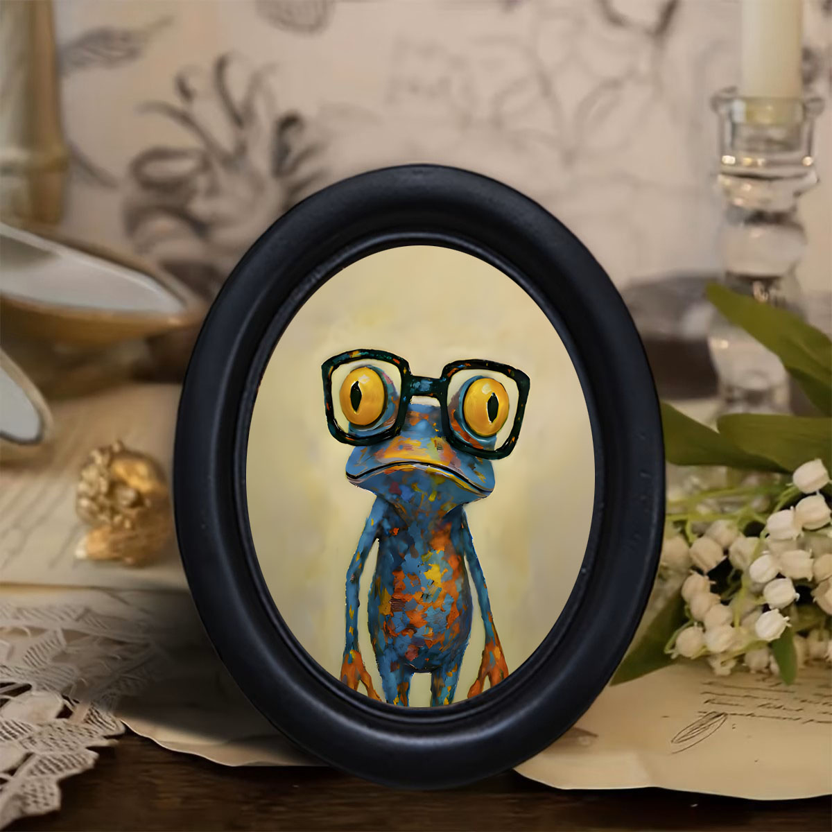 1 Piece of Trendy Frog-Pattern - đánh giá và giá Resin Artist