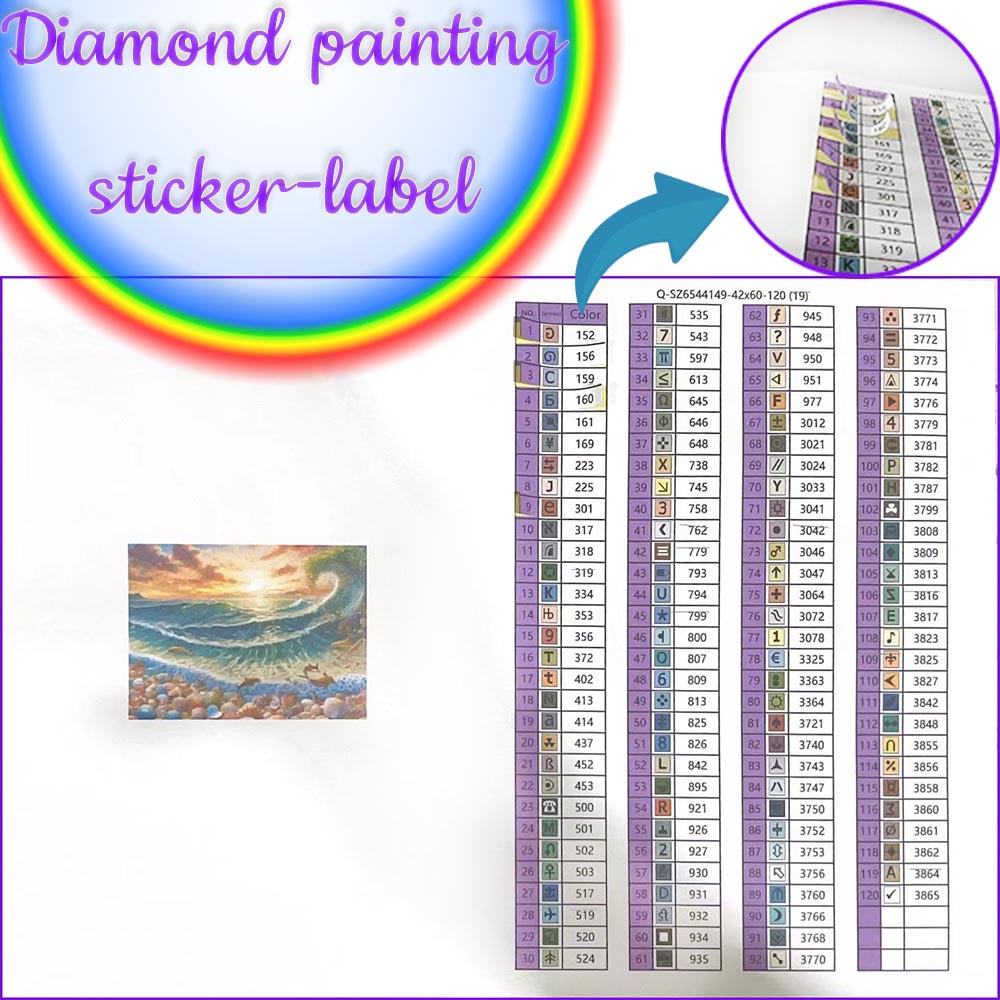 5D Diy 120 Color Resin Diamond - đánh giá và giá Resin Art Wallpaper