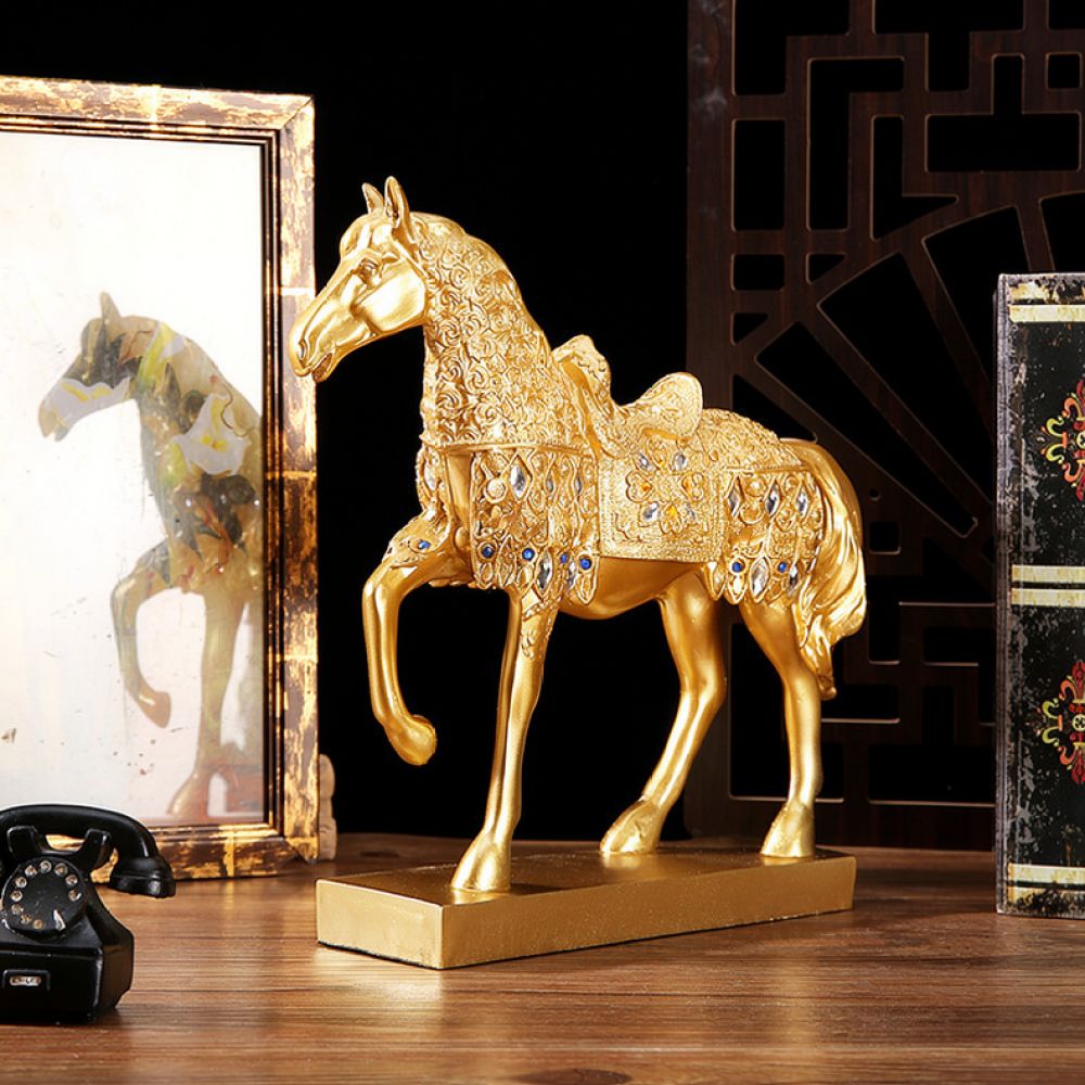Sophisticated Resin Horse Orna - đánh giá và giá Resin Art Business