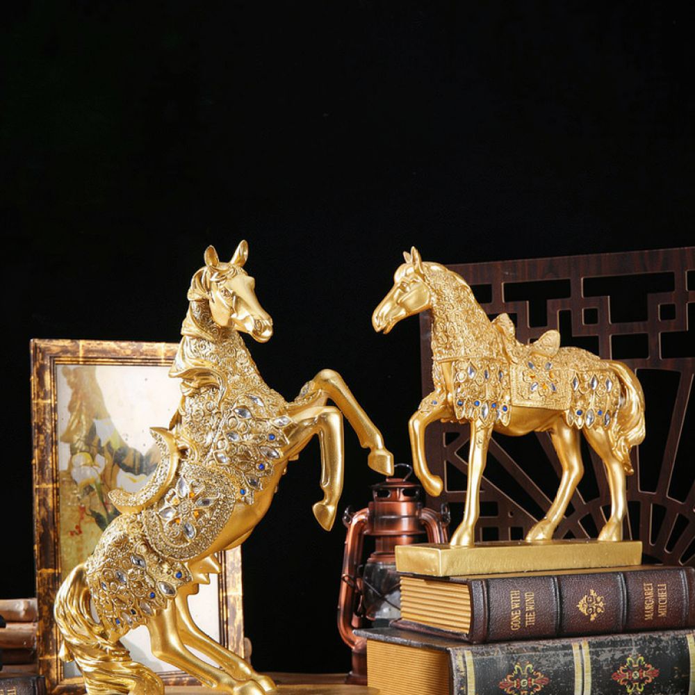 Sophisticated Resin Horse Orna - đánh giá và giá Resin Art Business