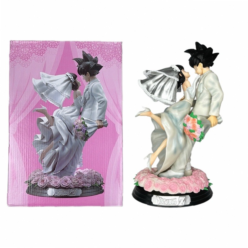 Dragon Ball GK Goku & Chi-Chi  - đánh giá và giá Resin Art Goku