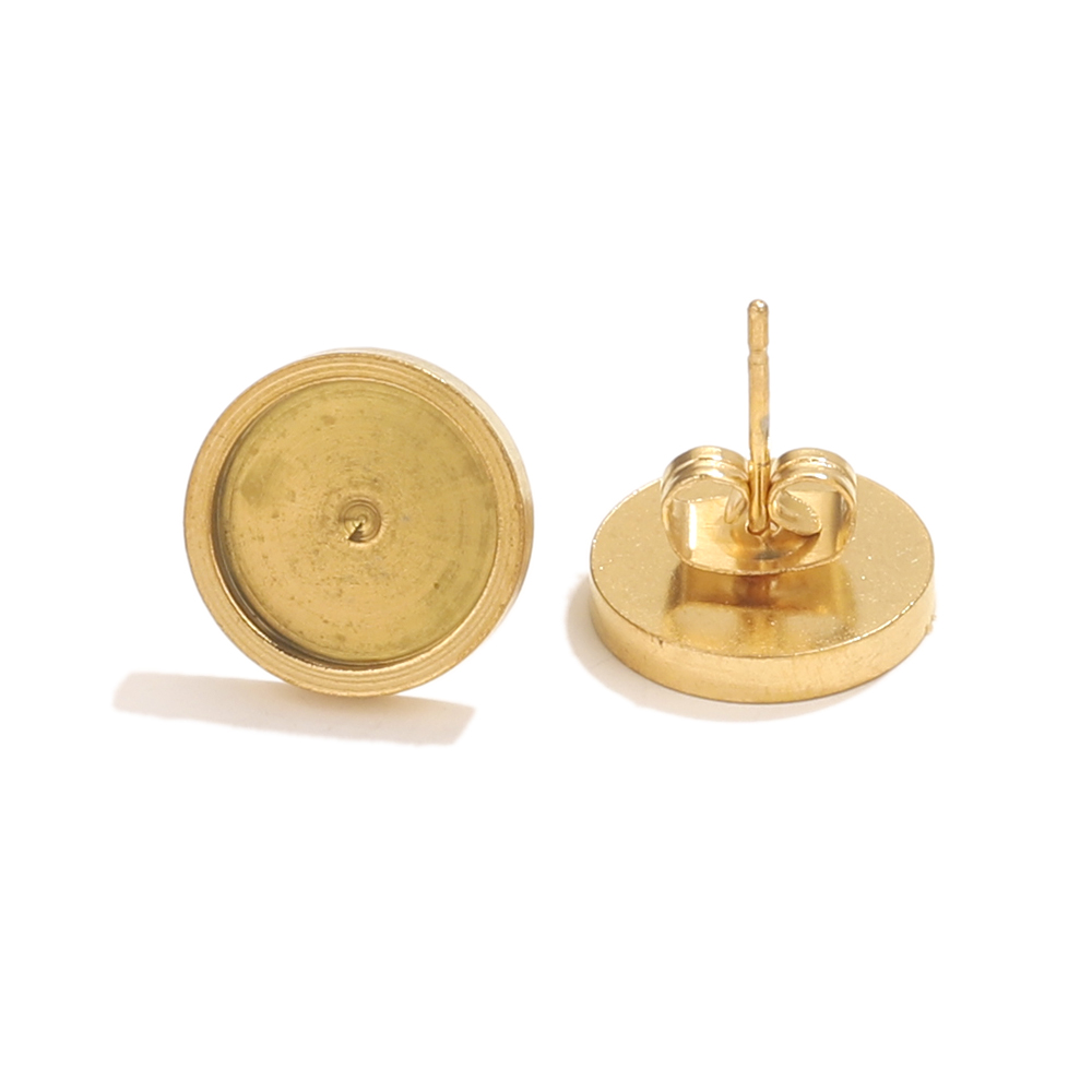 10pcs Stainless Steel Gold Ear - đánh giá và giá Resin Art Notes