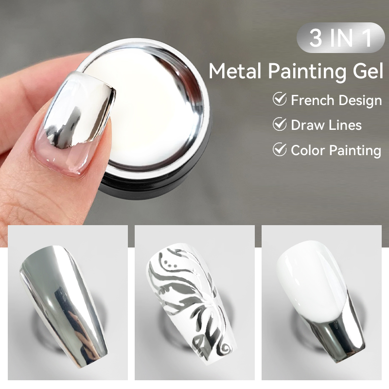 LILYCUTE 7ML Metallic Painting - đánh giá và giá Resin Art Varnish